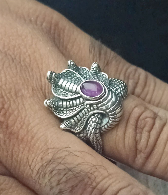 Cobra Ring, Nagas, Snake ring, handmade gifts.