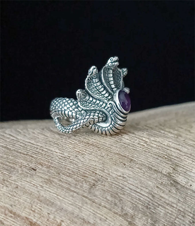 Cobra Ring, Nagas, Snake ring, handmade gifts.