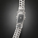 Men's 10mm 999 Pure Silver Woven Chain Necklace