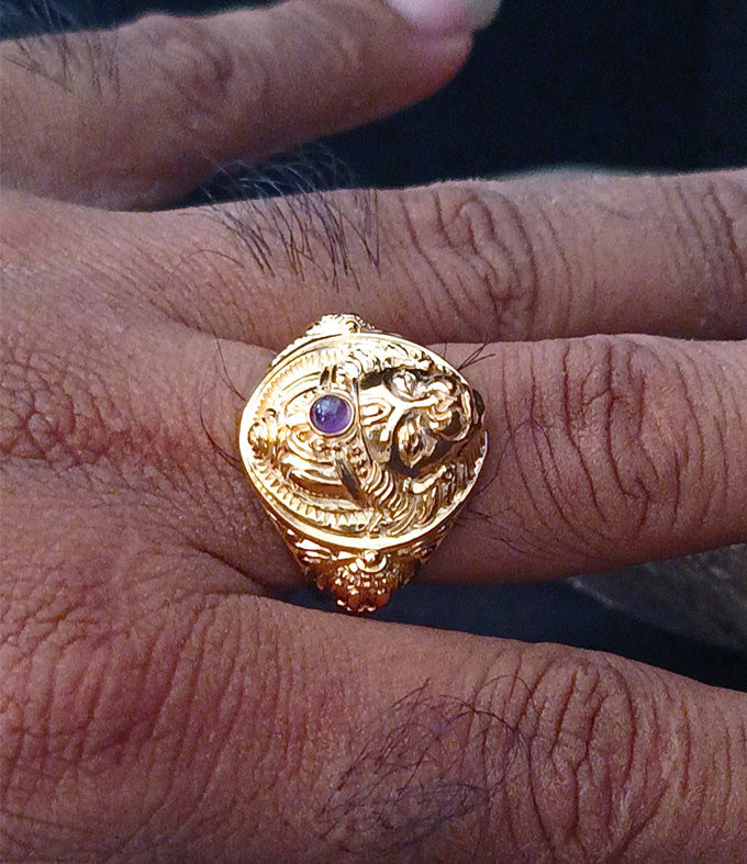 Hanuman ring, Hindu jewelry, Handmade gifts