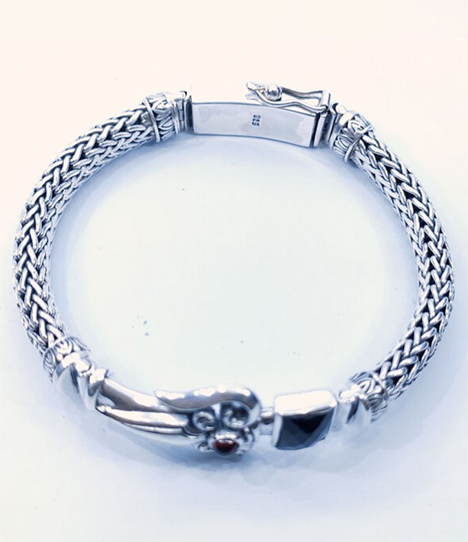 Hindu mens Bracelet, Handmade silver chains,Gift for mens