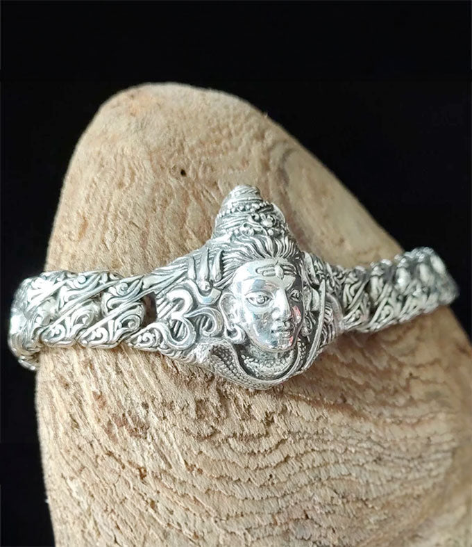Lord shiva, Hindu bracelet, Handmade jewelry