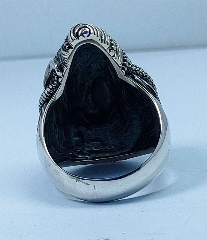 Mahadev Ring, Lord Shiva Ring, Hindu Men Jewelry.