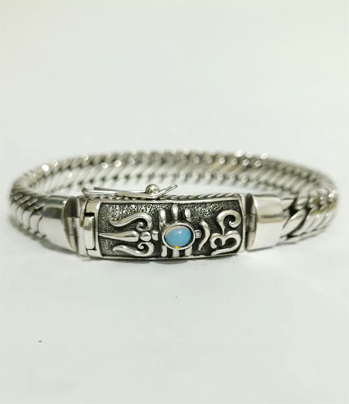 Trident of shiva,Hindu bracelet, Men silver Bracelet, Birthday gifts