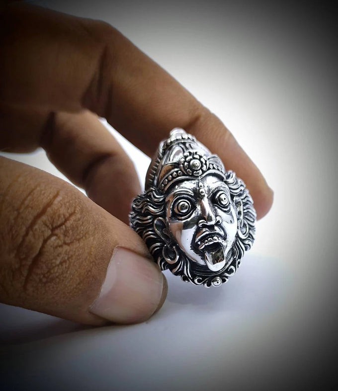 Kali goddess, Hindu jewelry, handmade gifts