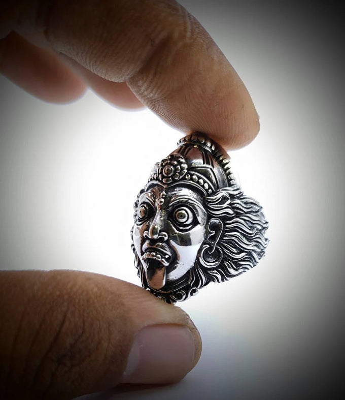 Kali goddess, Hindu jewelry, handmade gifts