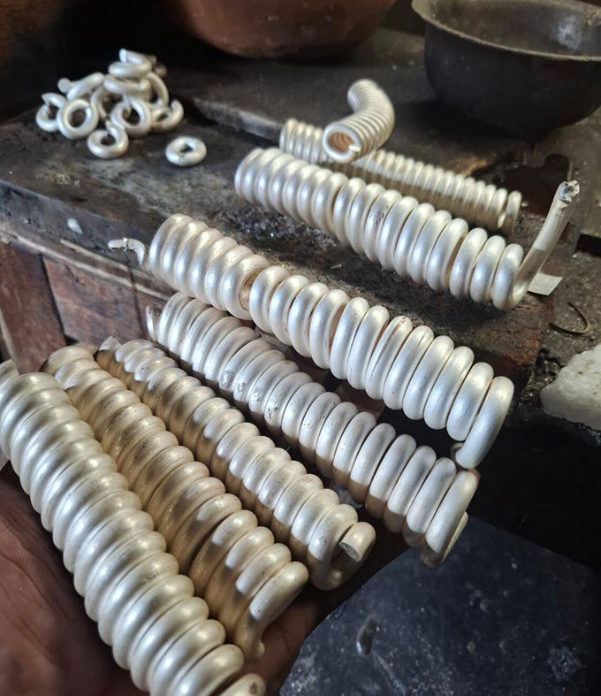 Heavy 999 Solid Silver Curb Bracelet - Handmade Men's Jewelry