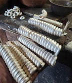 Heavy 23–25mm 999 Silver Curb Bracelet for Men