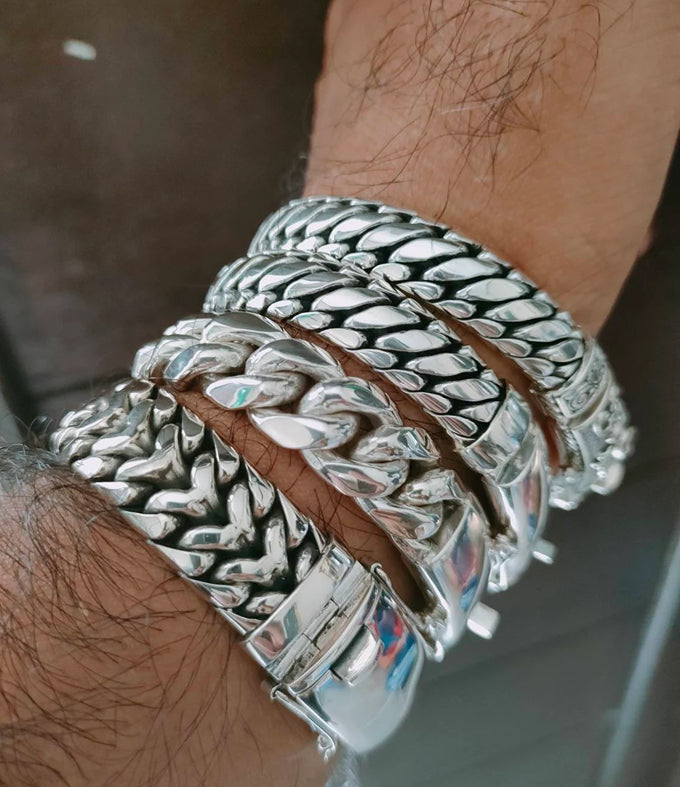 999 Mens silver Bracelet, Custom engraving, Handmade Jewelry